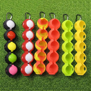 Silicone Golf Ball Cover: Portable Support for Quick Release 5 Ball -  ApexArcGolf